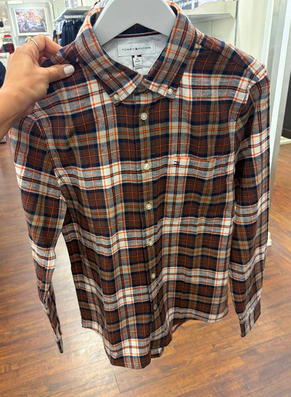 Camisa social manga longa REGULAR fit flanela