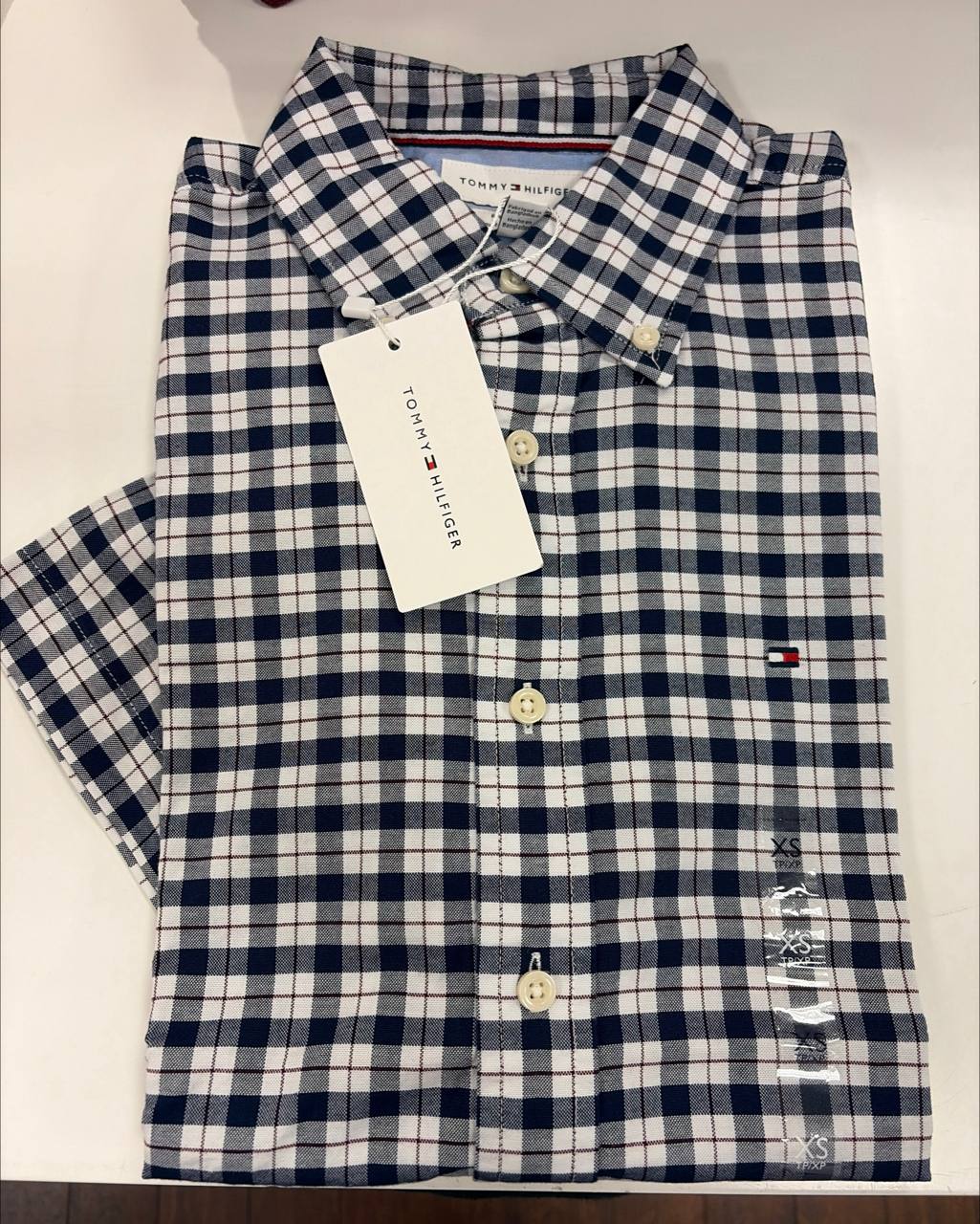 Camisa regular fit manga curta oxford