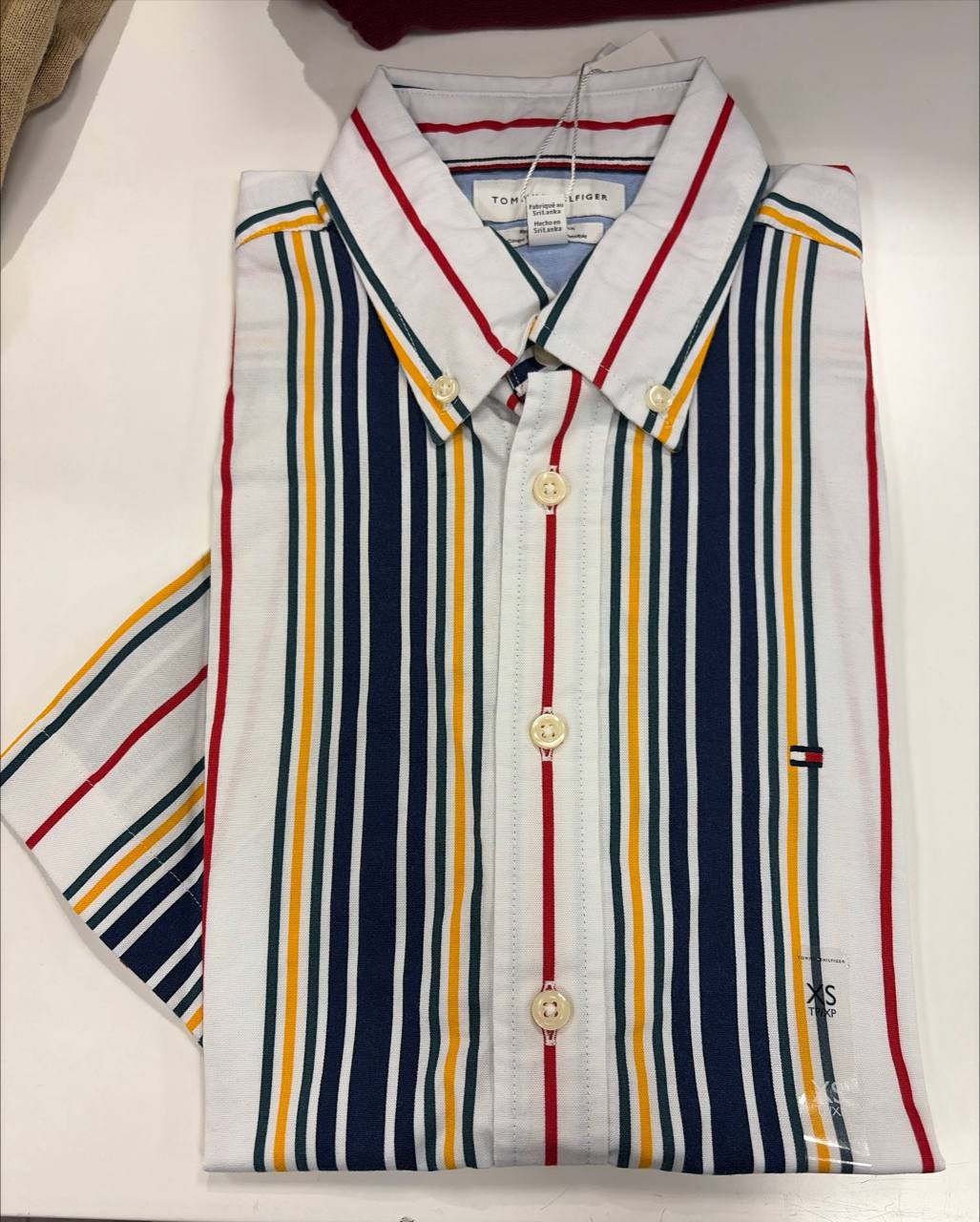 Camisa regular fit manga curta oxford