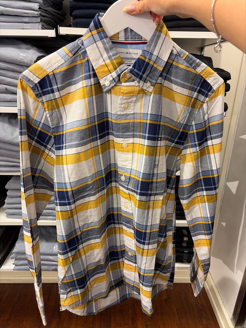 Camisa social manga longa REGULAR fit oxford