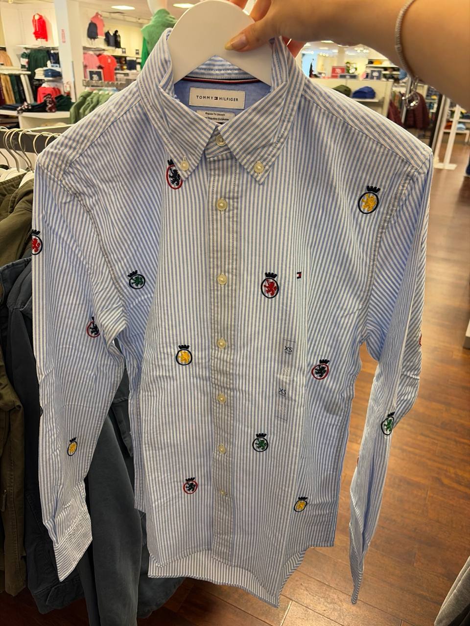 Camisa social manga longa REGULAR fit oxford