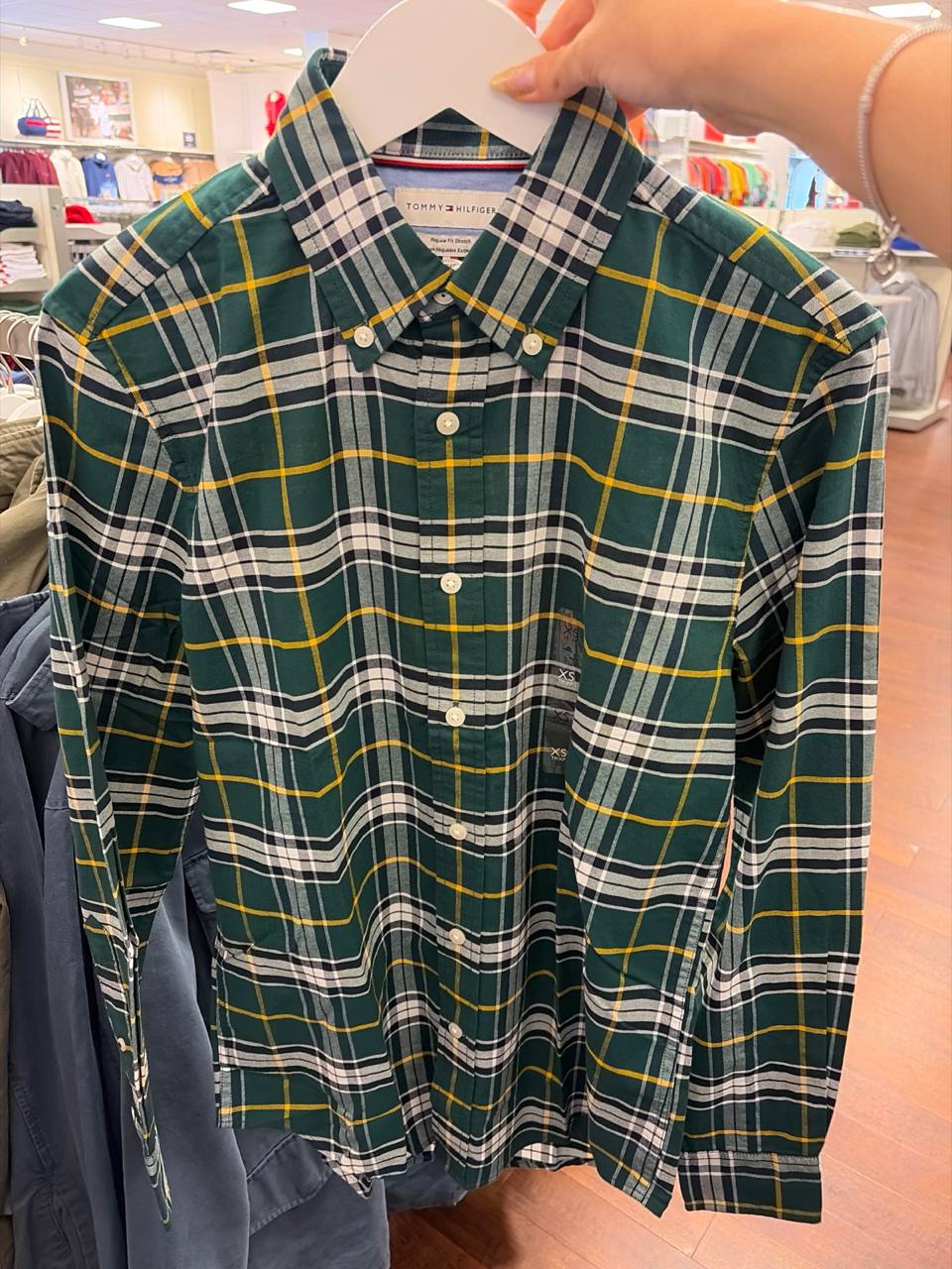 Camisa social manga longa REGULAR fit oxford