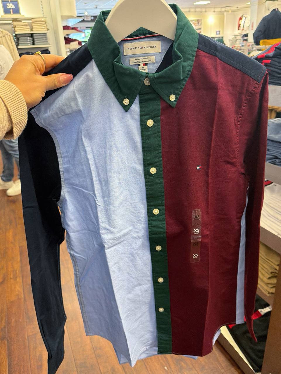 Camisa social manga longa REGULAR fit Oxford