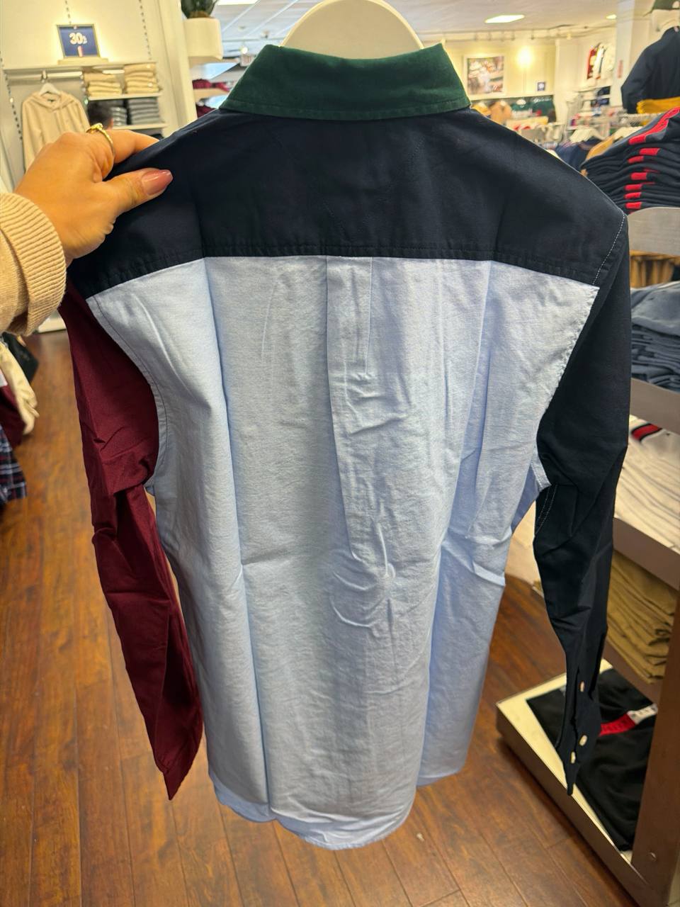 Camisa social manga longa REGULAR fit Oxford