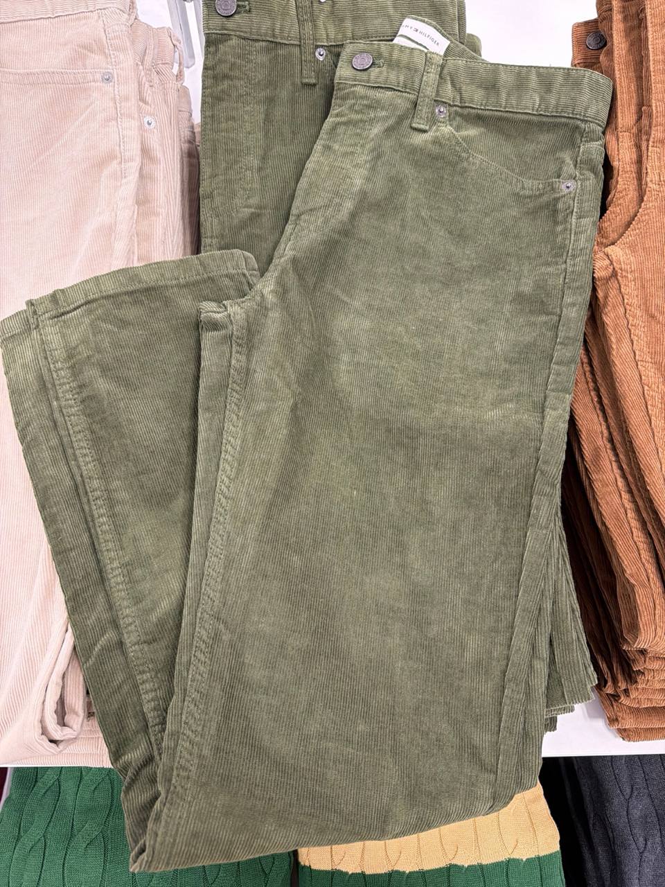 Calça Veludo straight