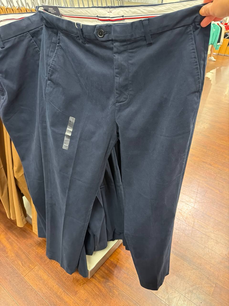 Calça social reta poliéster com viscose