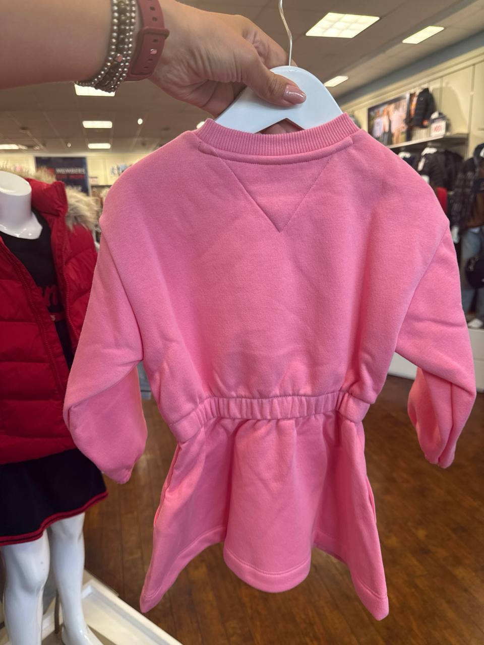 vestido   com fleece