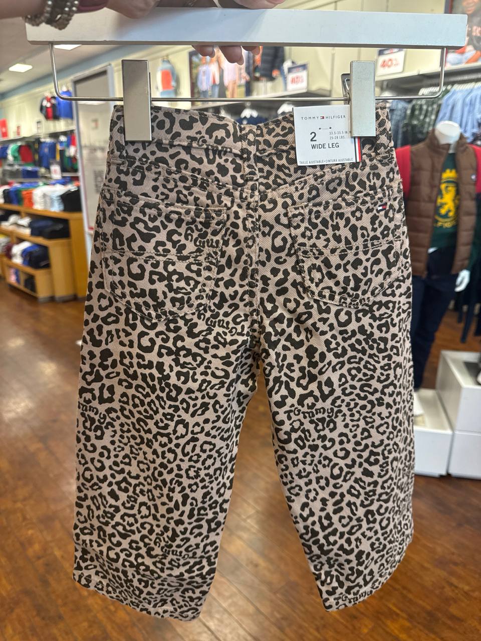 calça jeans pull on Wide Leg