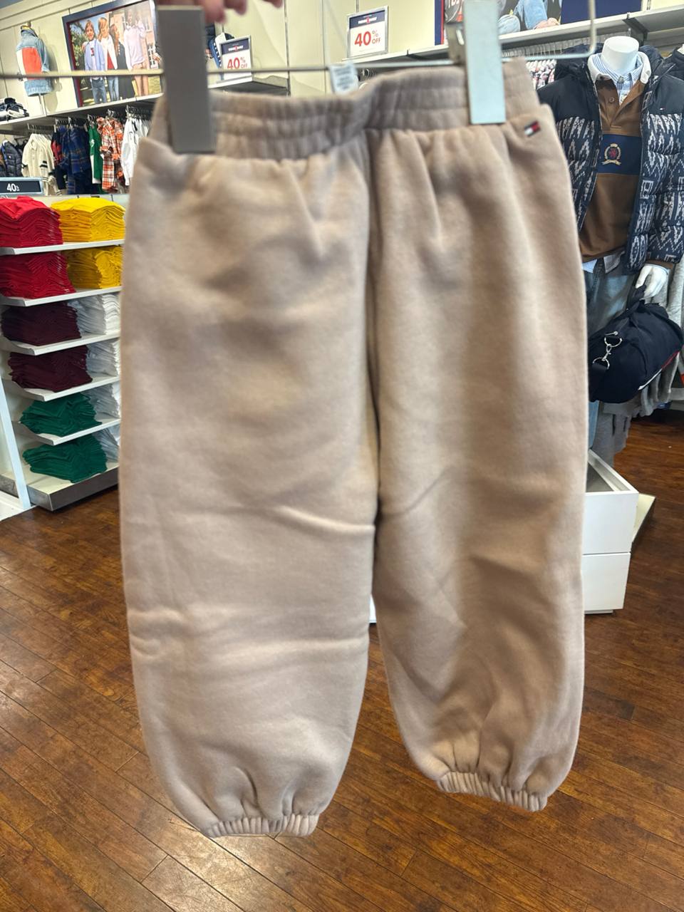 calça moletom com   fleece