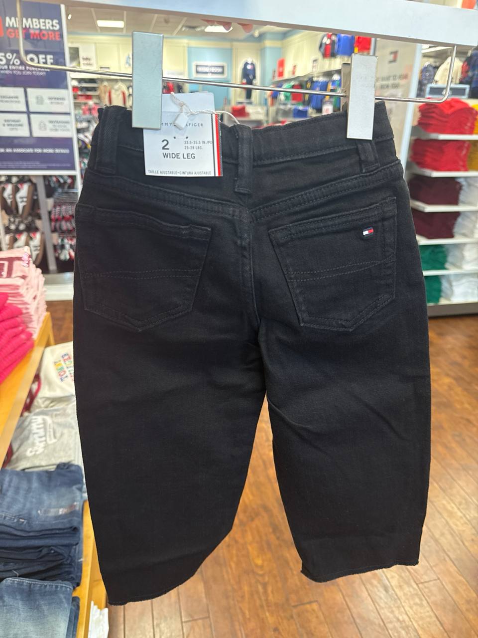calça jeans Wide Leg