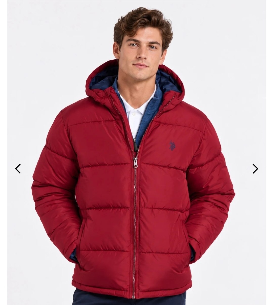 SOLID QUILTED CHANNEL PUFFER JACKET