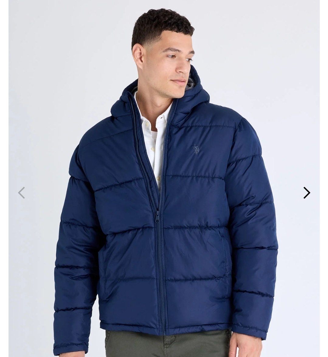 SOLID QUILTED CHANNEL PUFFER JACKET