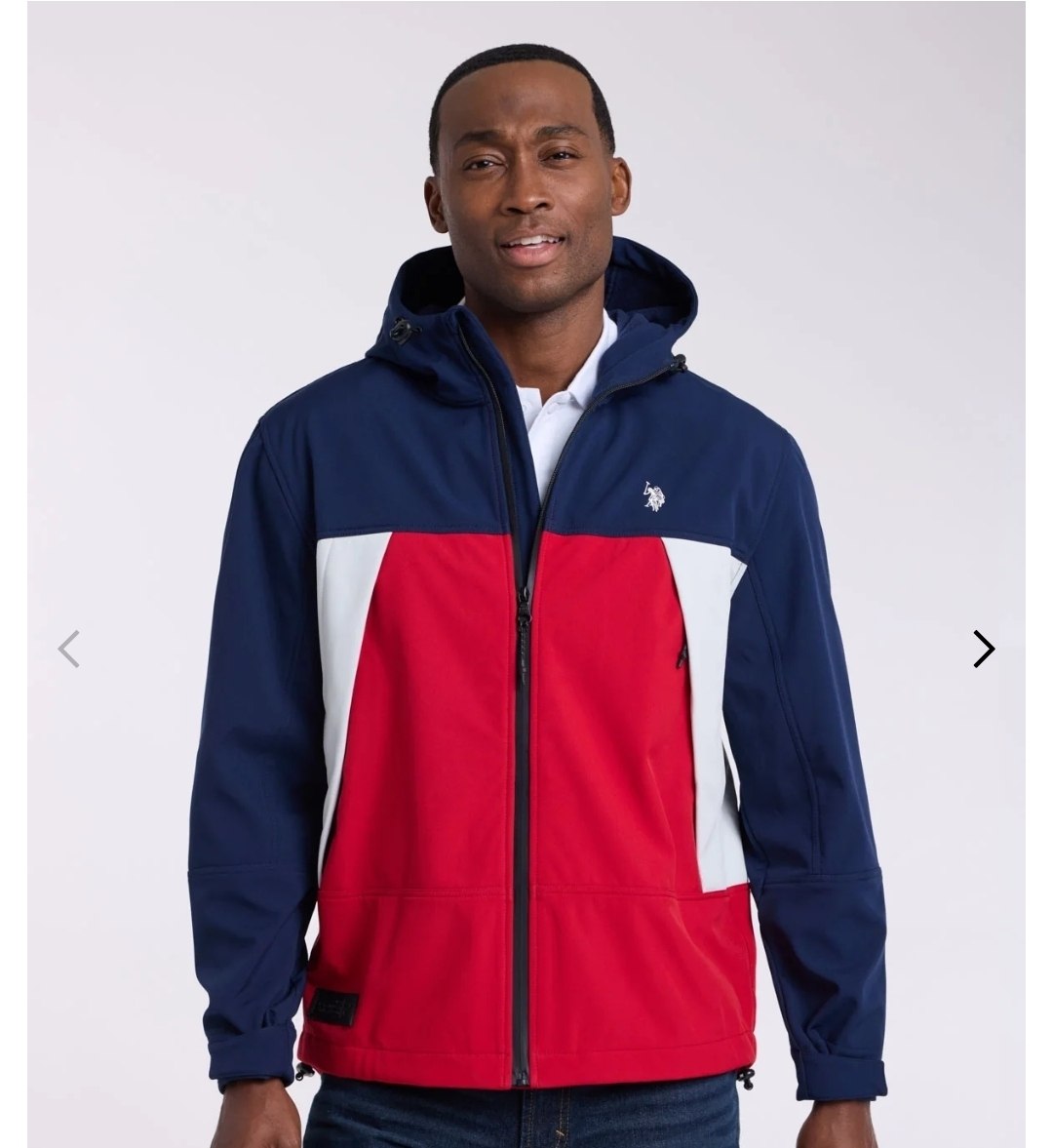 COLORBLOCK SOFTSHELL PARKA JACKET