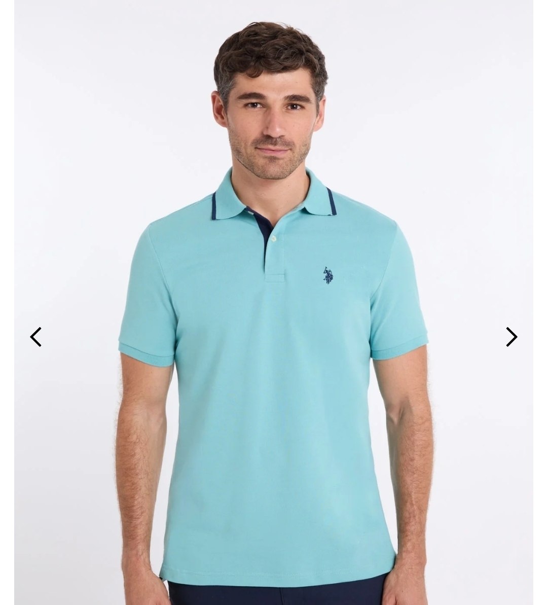 SOLID STRETCH PIQUE POLO SHIRT