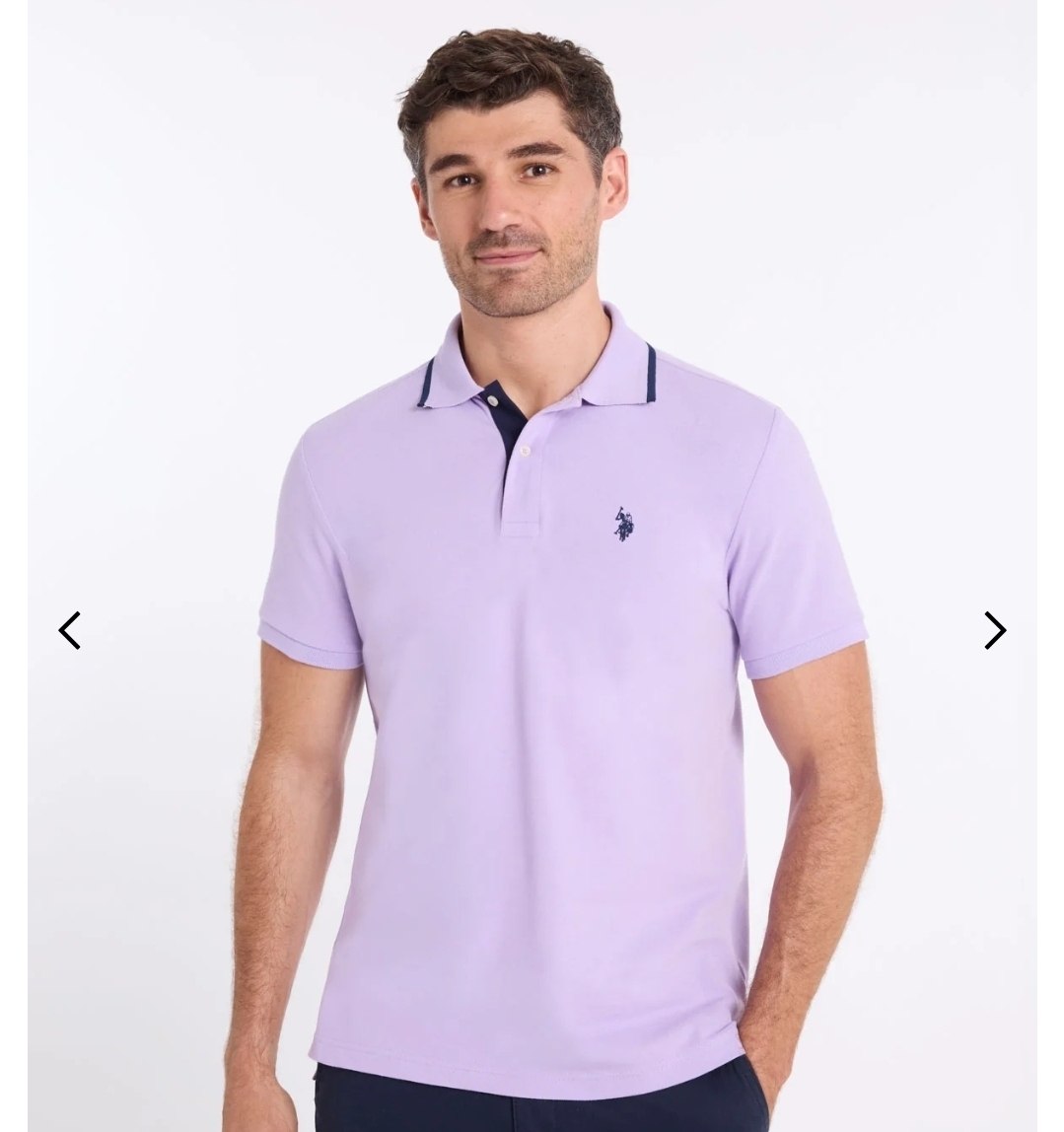 SOLID STRETCH PIQUE POLO SHIRT