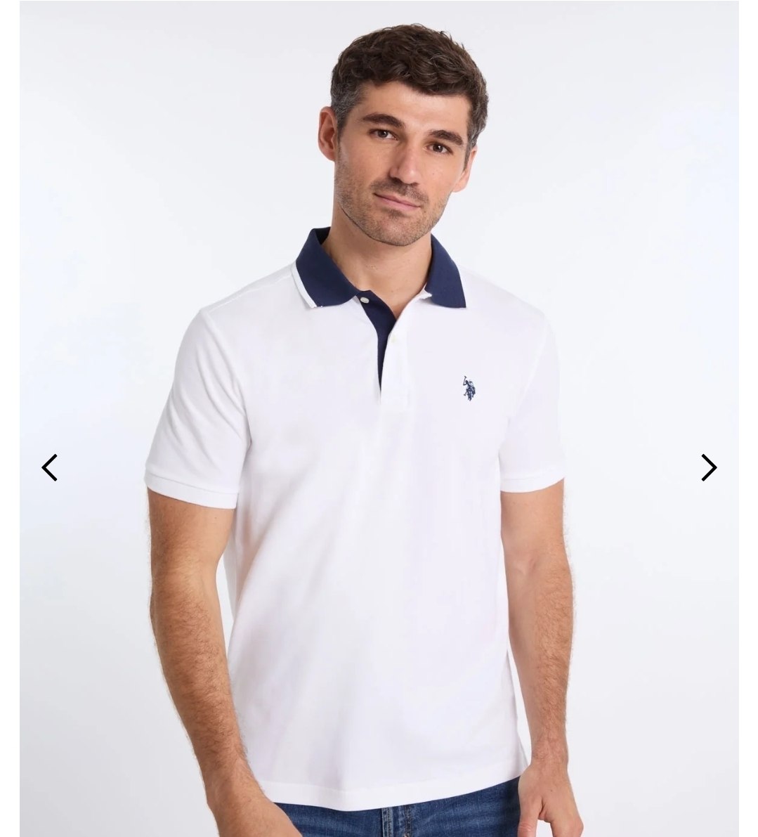 SOLID STRETCH PIQUE POLO SHIRT
