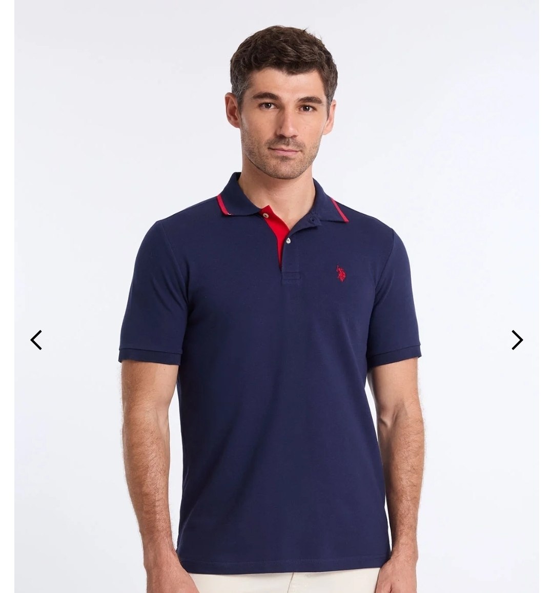 SOLID STRETCH PIQUE POLO SHIRT