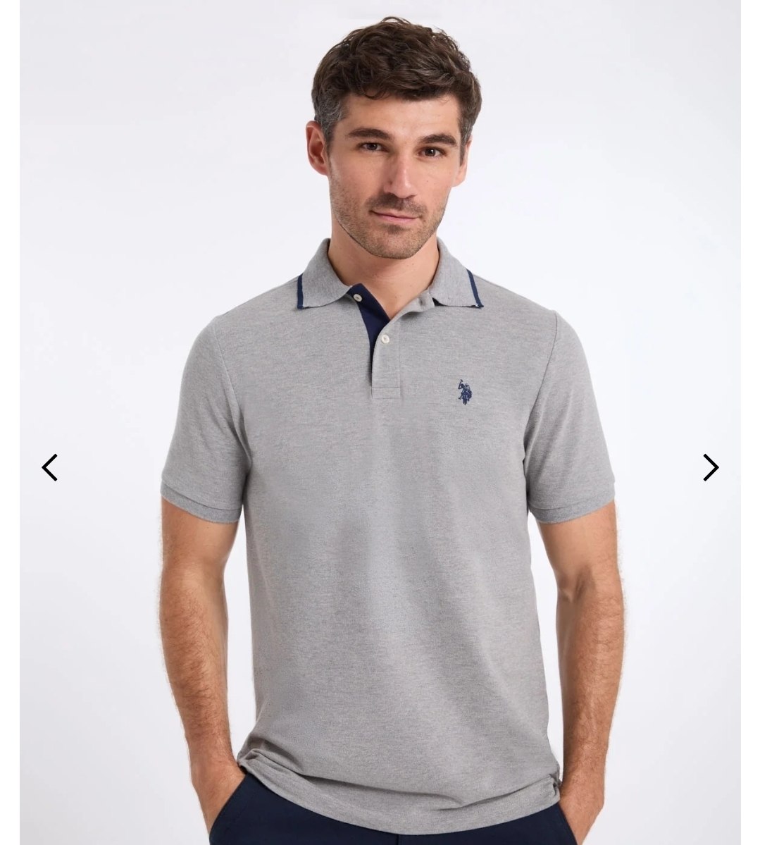 SOLID STRETCH PIQUE POLO SHIRT