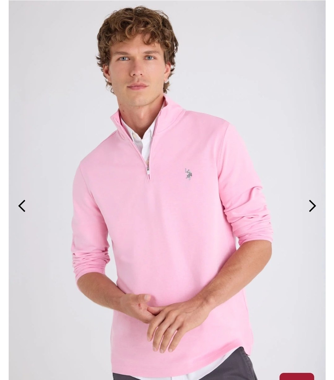 1/4 ZIP INTERLOCK PIQUE PULLOVER