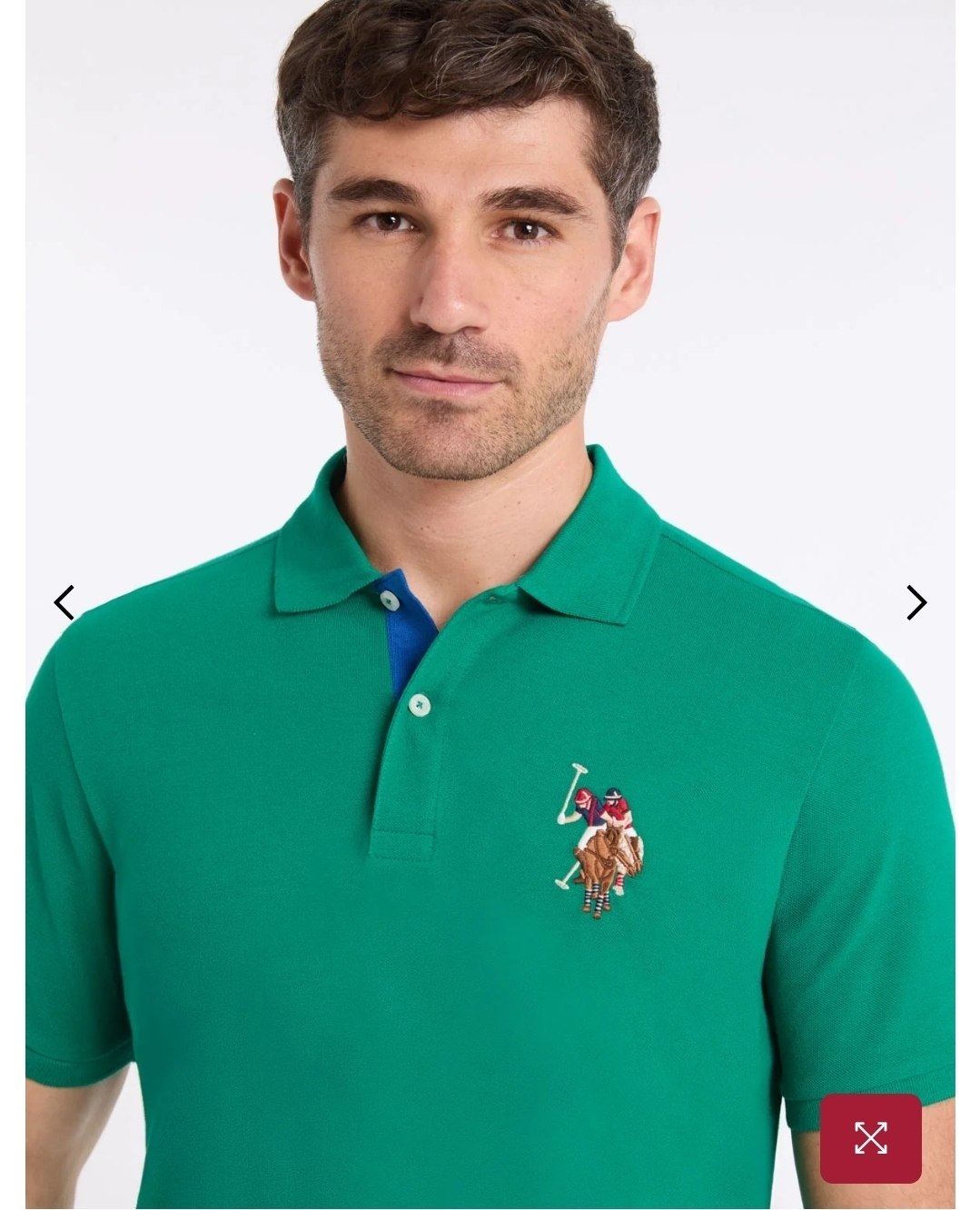 MULTI COLOR BIG LOGO POLO SHIRT