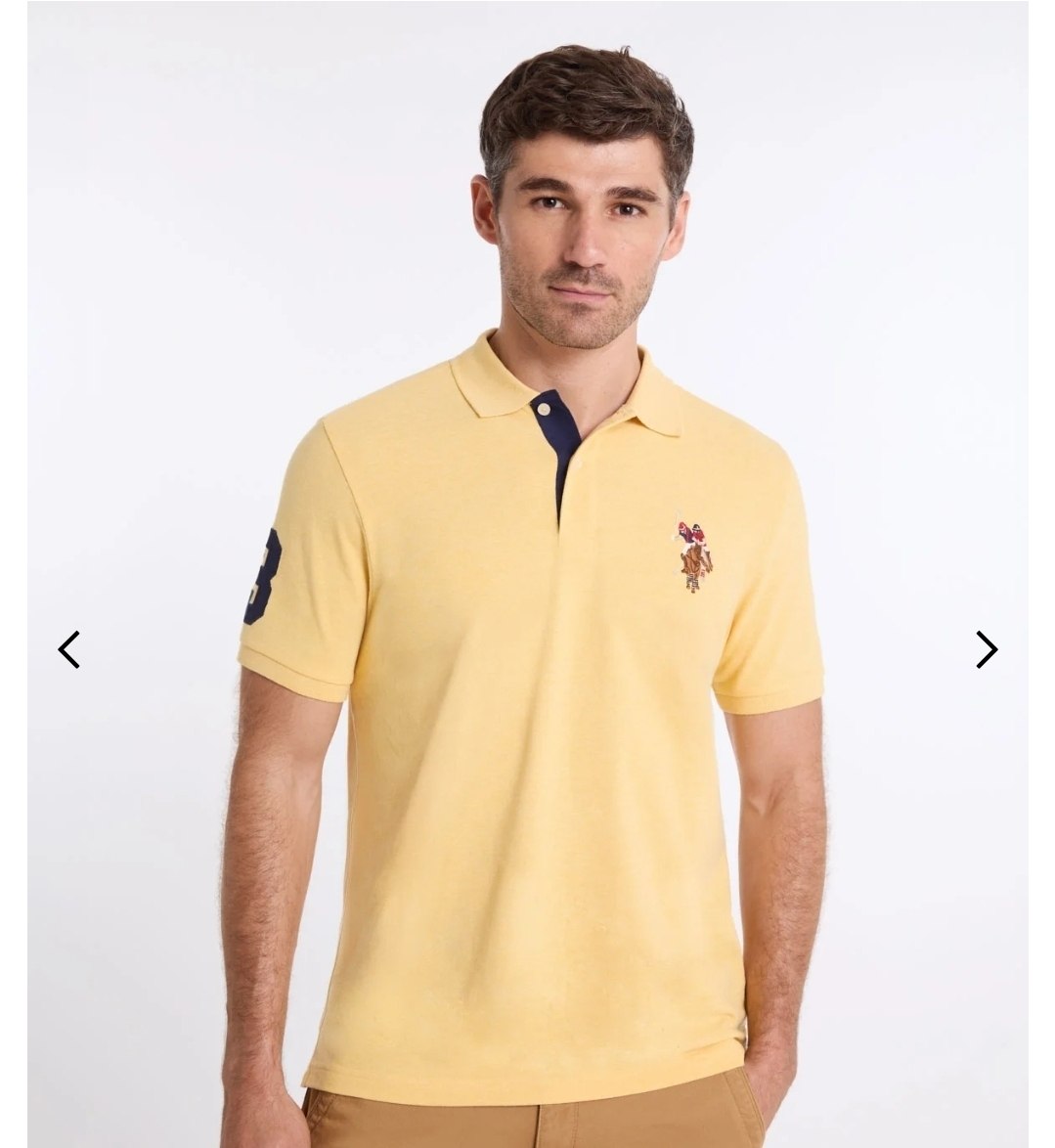 MULTI COLOR BIG LOGO POLO SHIRT
