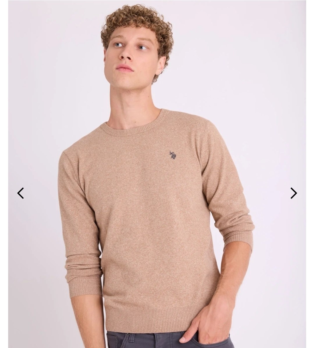 SOFT CREW NECK SWEATER