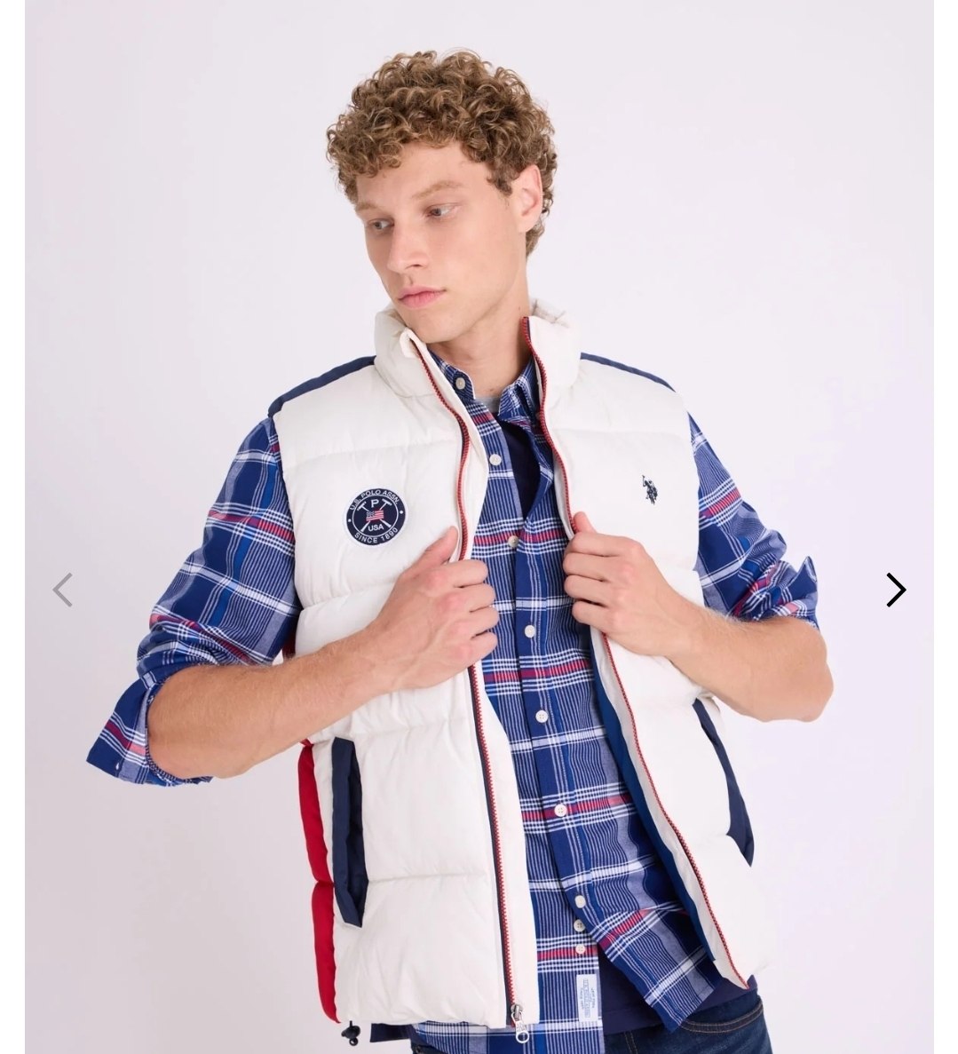 COLORBLOCK VEST WITH MALLET PATCH