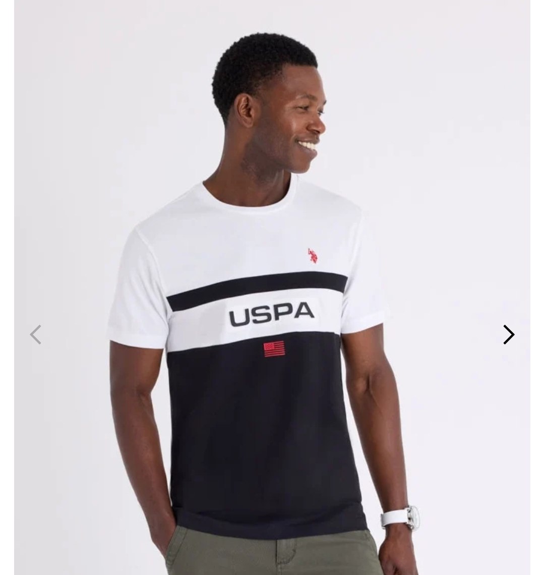 USPA SPORT COLORBLOCK T-SHIRT