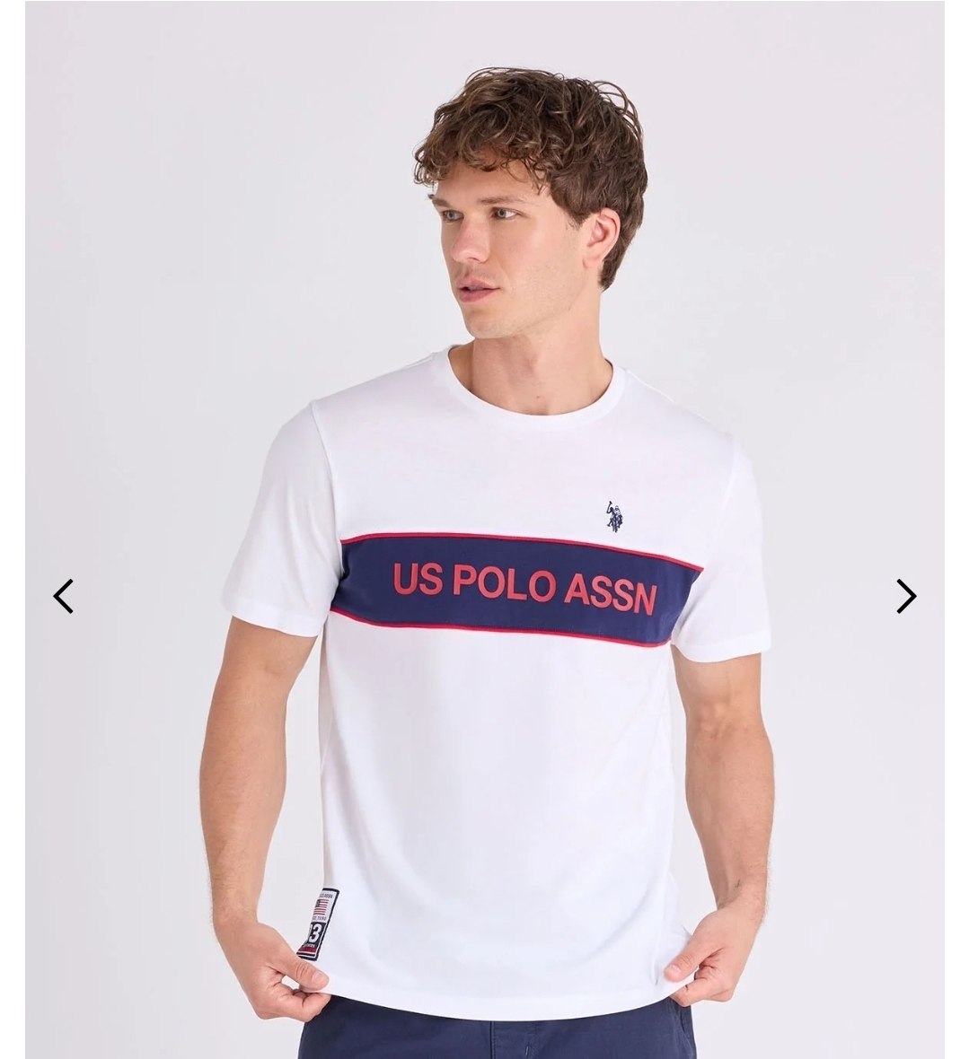 WORDMARK COLORBLOCK JERSEY T-SHIRT
