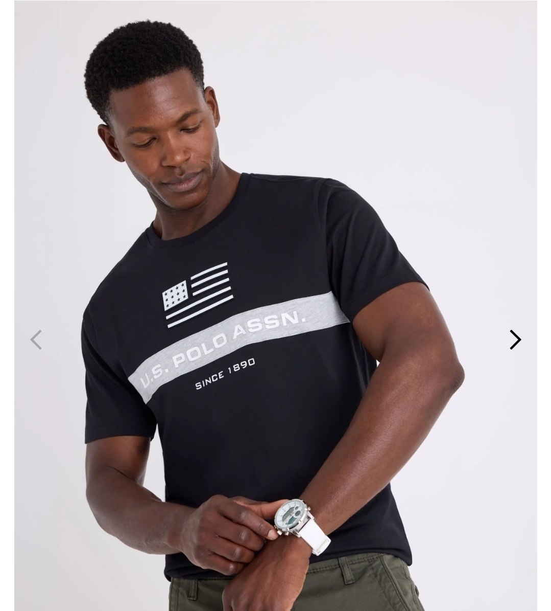 EMBOSSED FLAG T-SHIRT