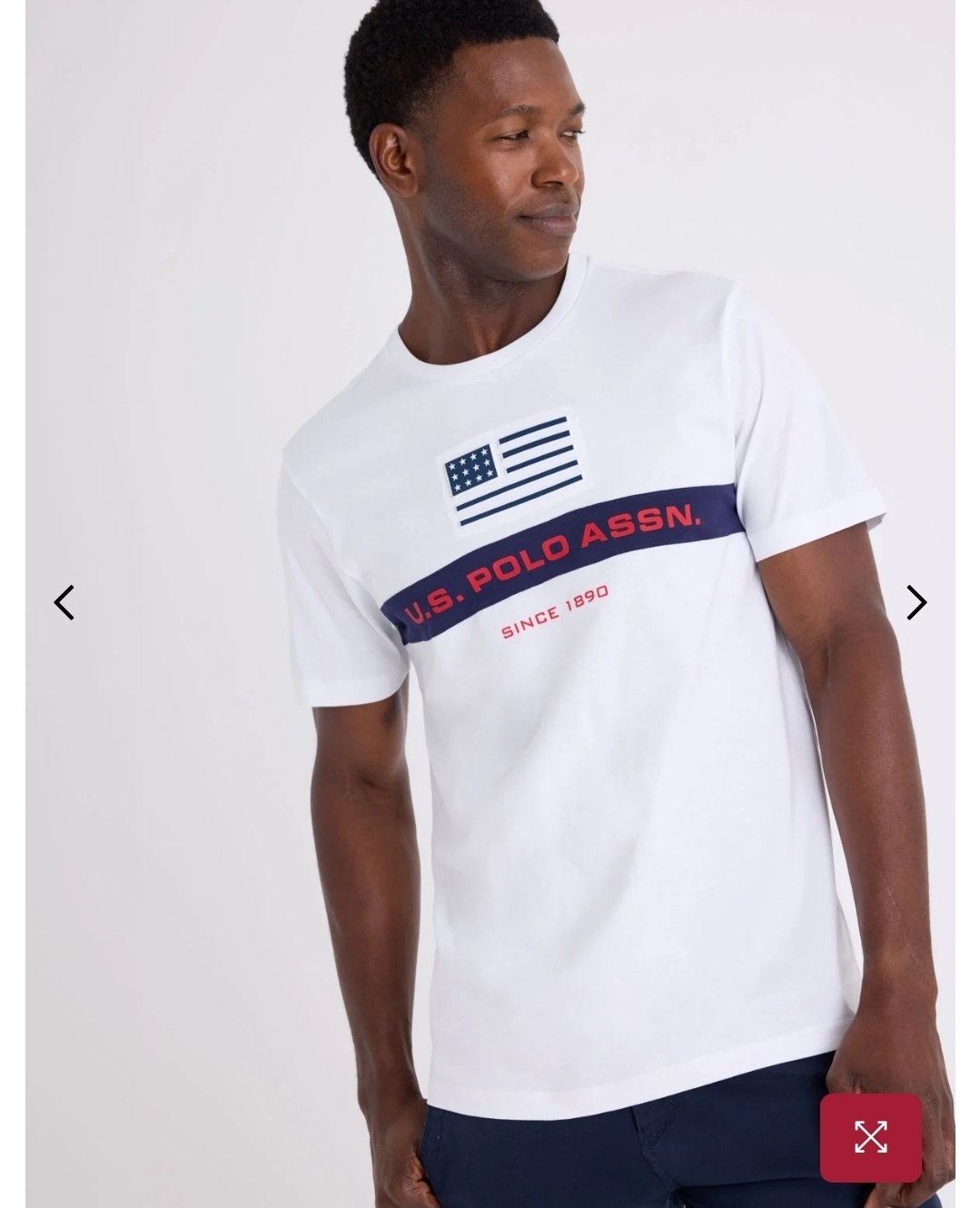 EMBOSSED FLAG T-SHIRT