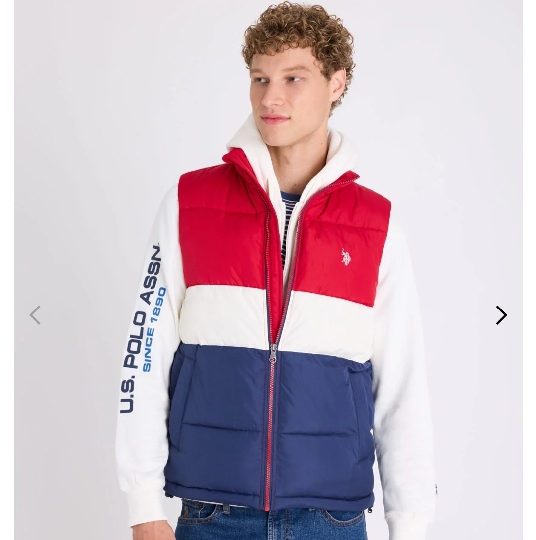 TRI COLORBLOCK VEST
