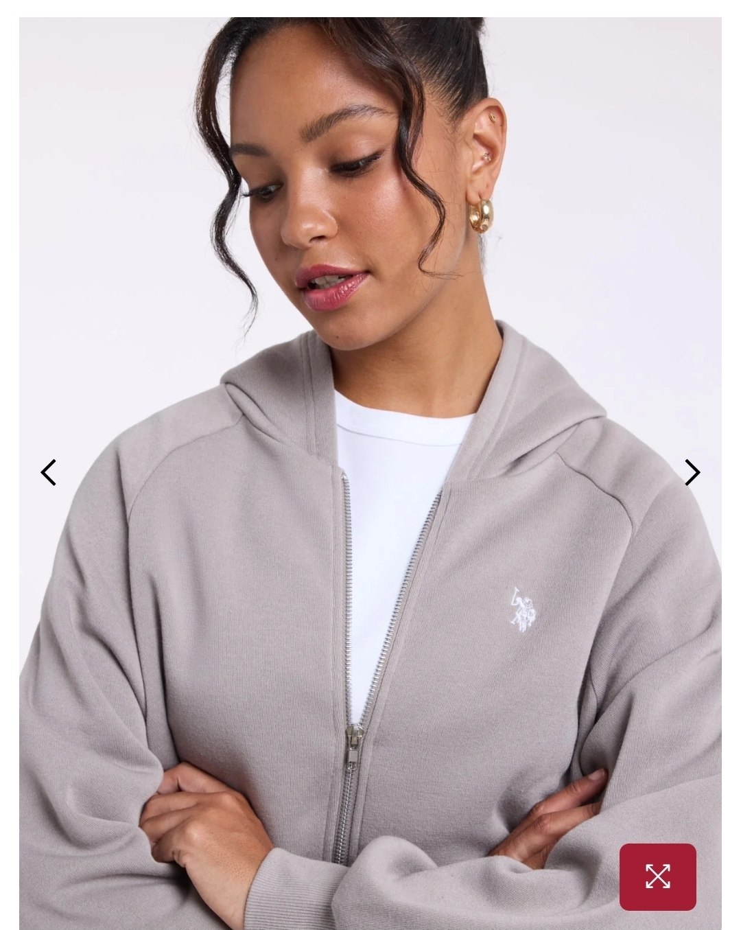 FULL ZIP FLEECE HOODIE