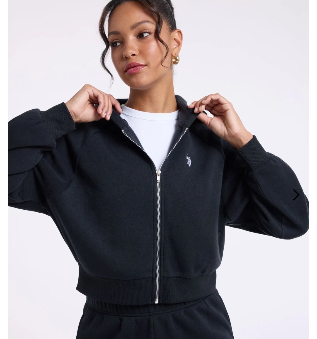 FULL ZIP FLEECE HOODIE