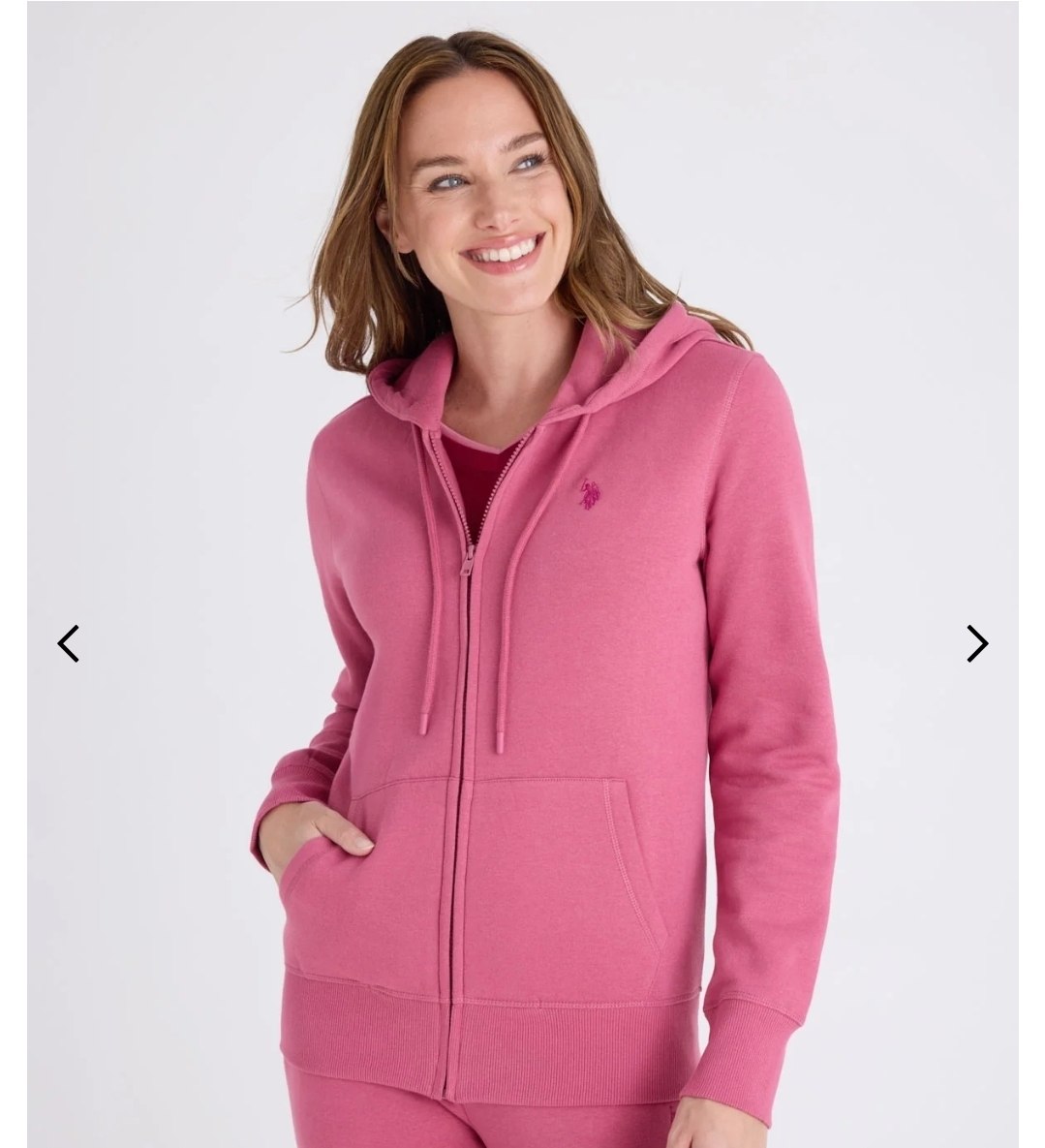 FULL ZIP LOGO HOODIE