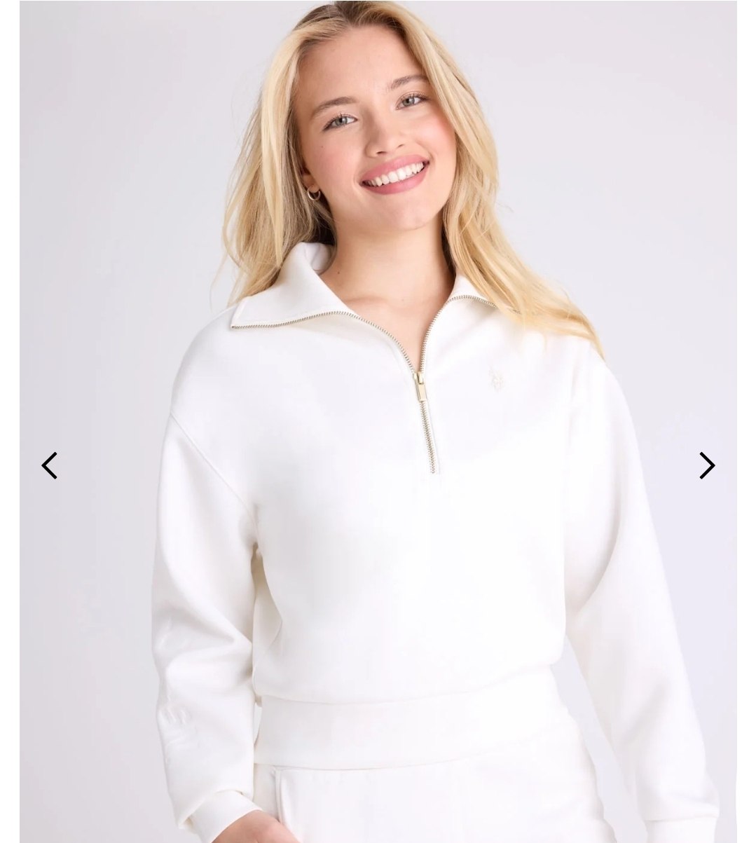 WHITE LABEL QUARTER ZIP SCUBA PULLOVER