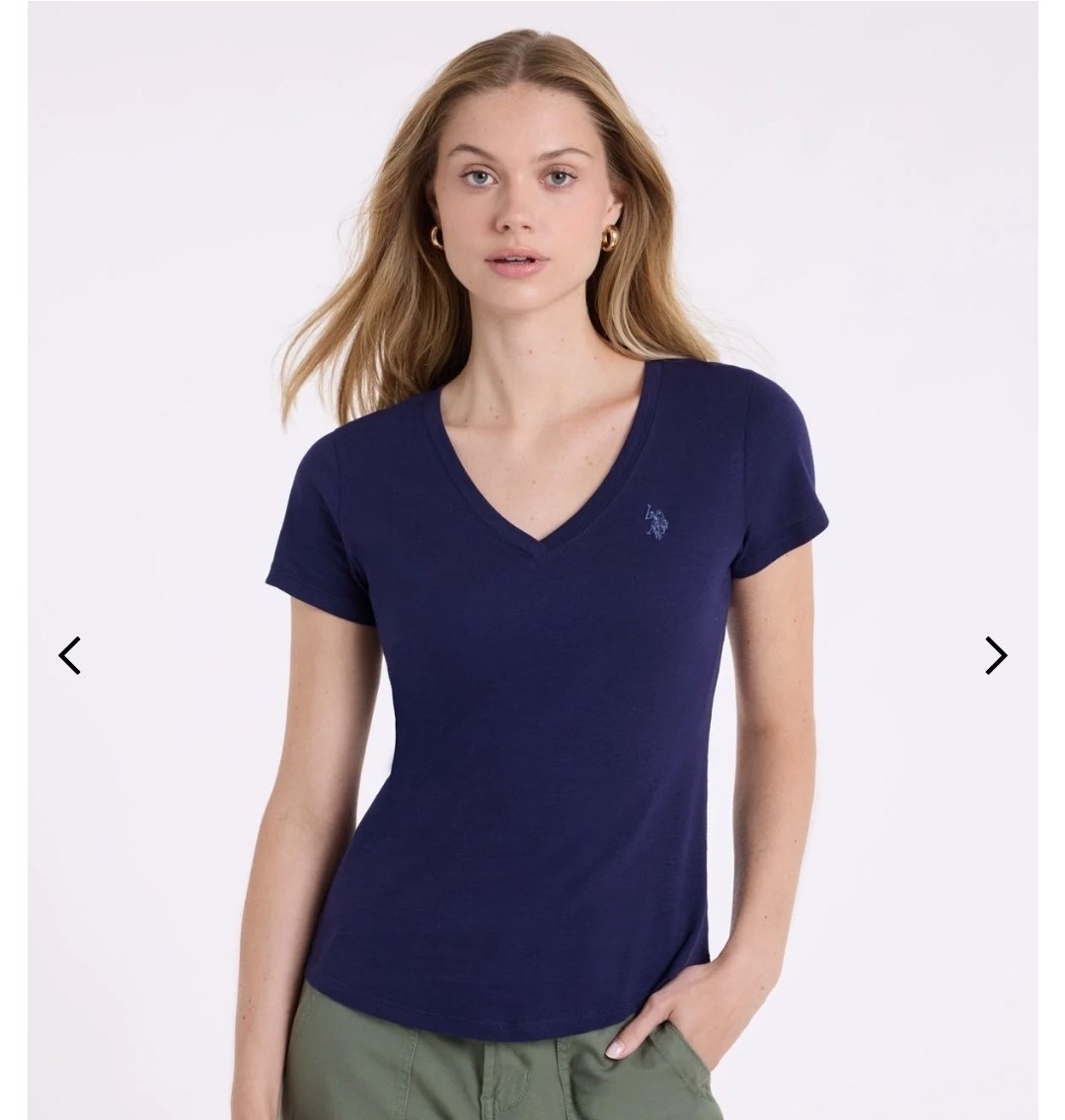 TONAL V-NECK T-SHIRT