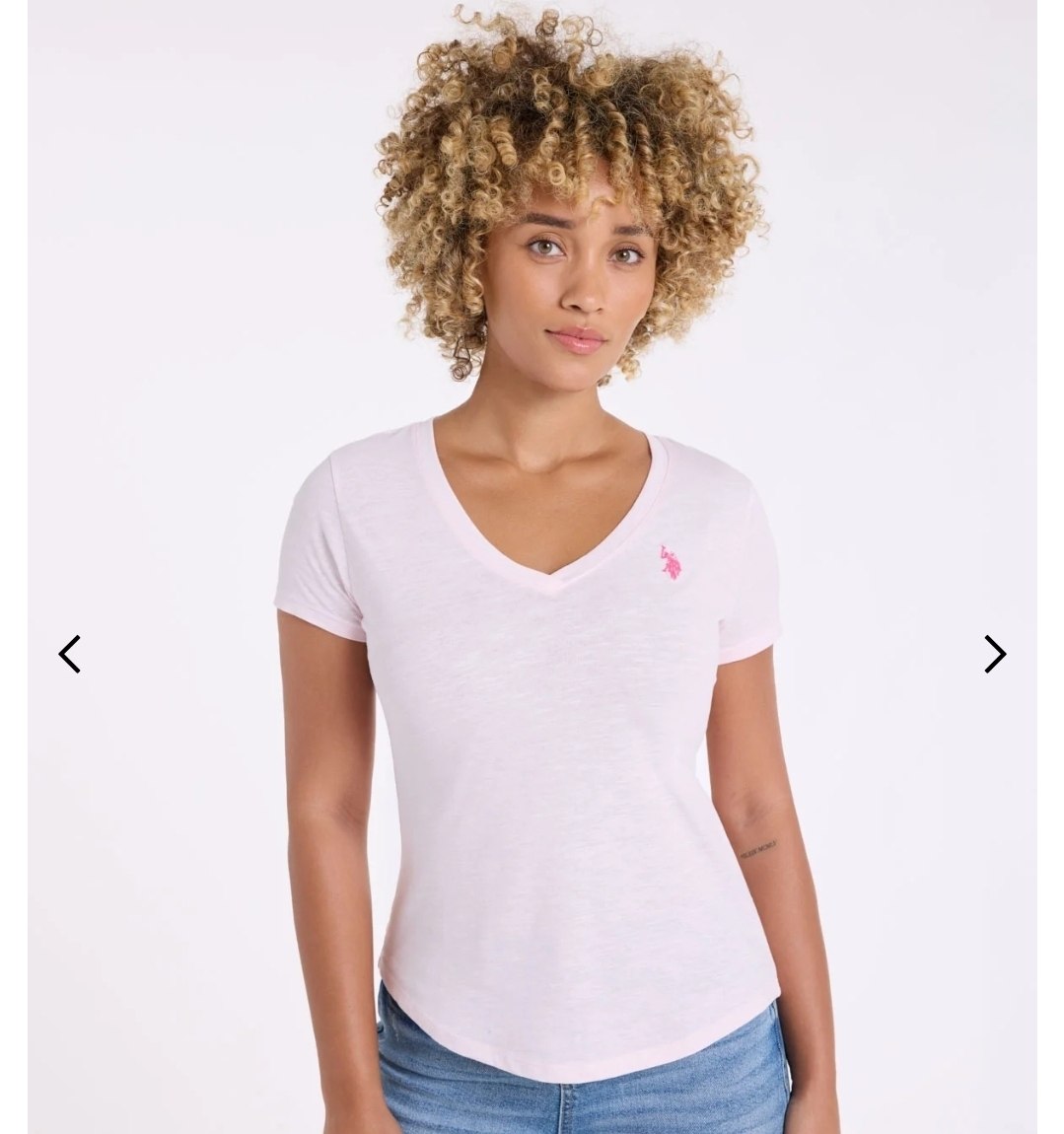 TONAL V-NECK T-SHIRT
