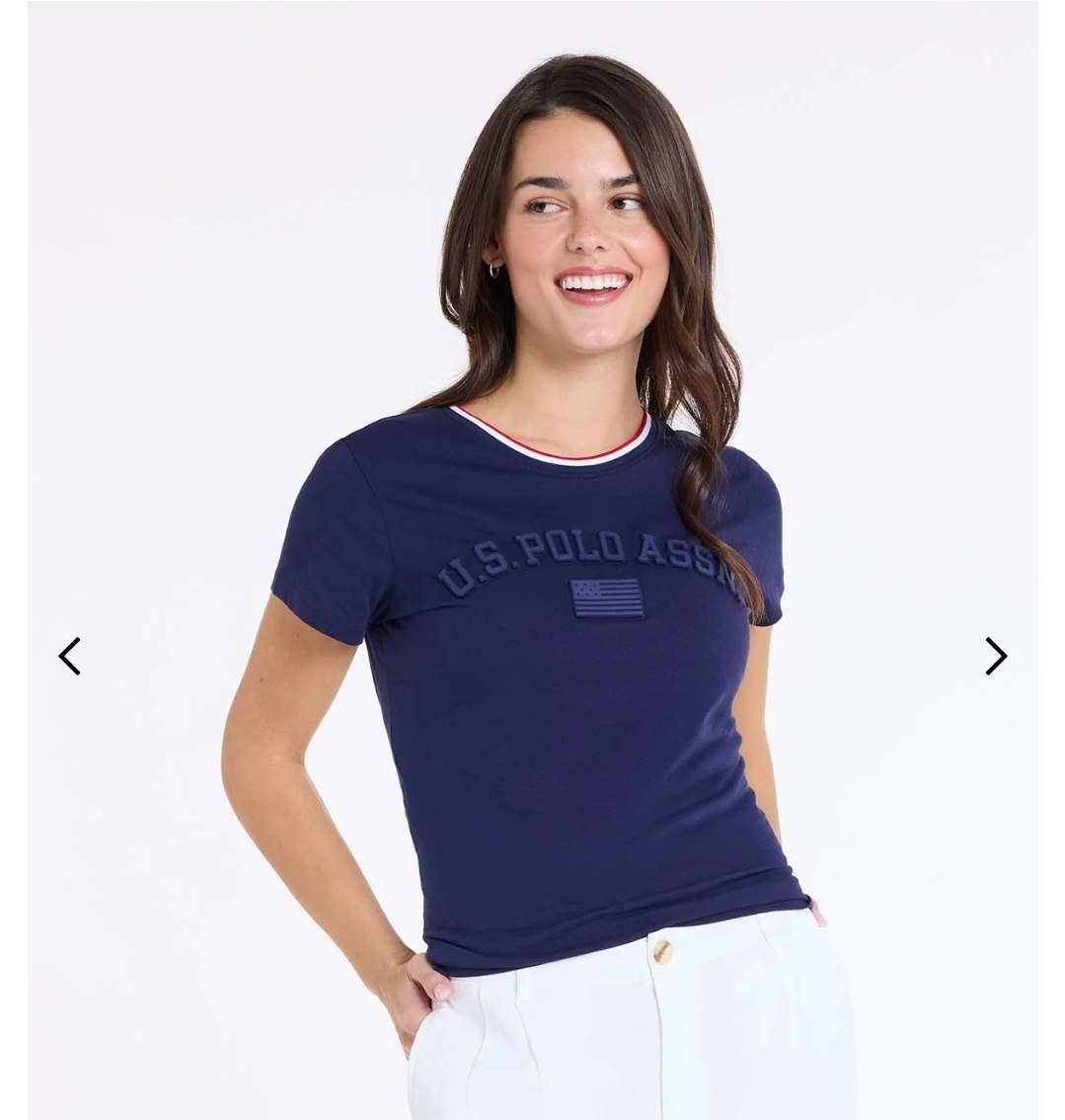 SIGNATURE STRIPE ARCH WORDMARK T-SHIRT