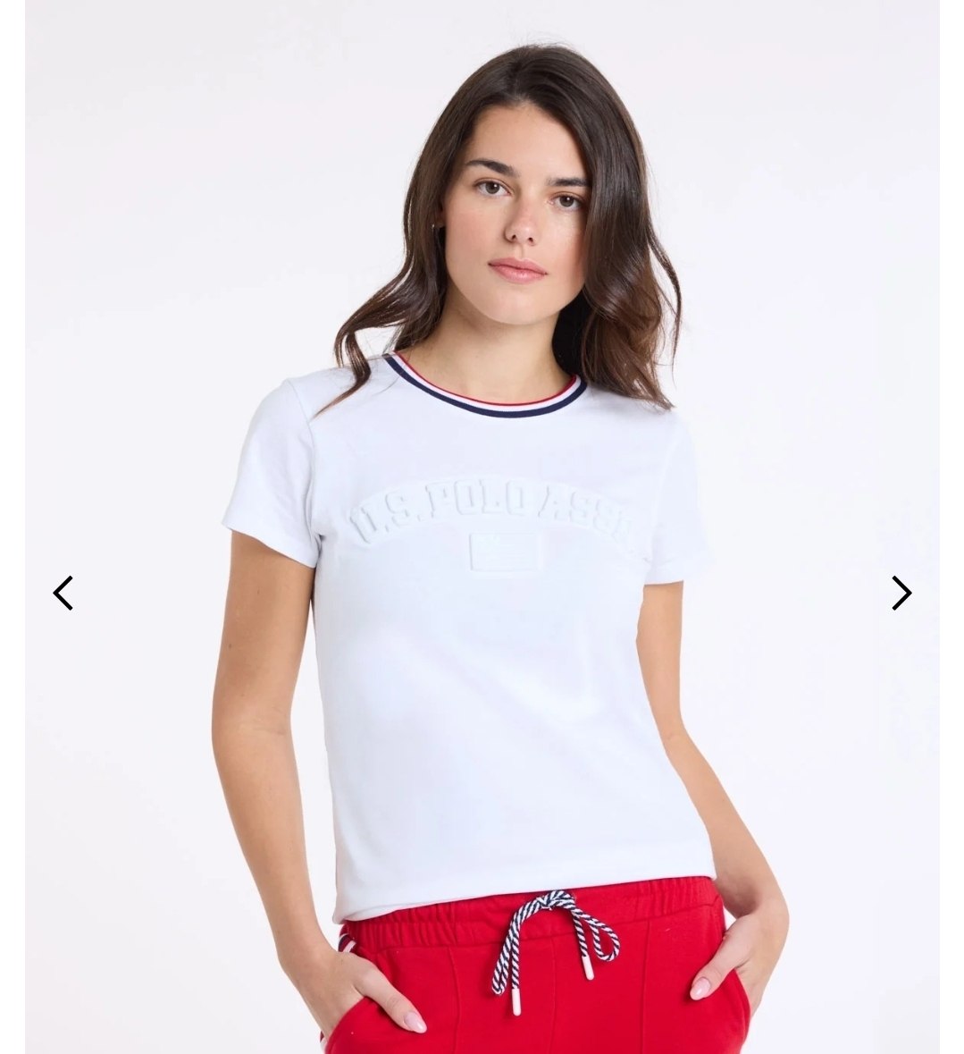 SIGNATURE STRIPE ARCH WORDMARK T-SHIRT