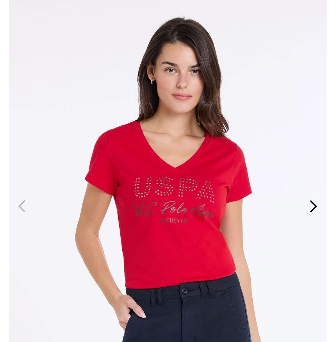 STACKED LARGE STUDDED WORDMARK T-SHIRT