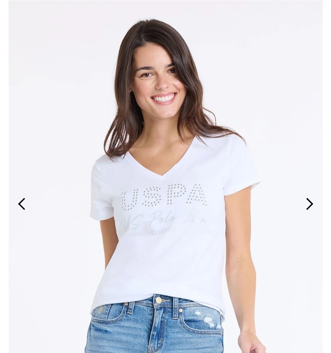 STACKED LARGE STUDDED WORDMARK T-SHIRT
