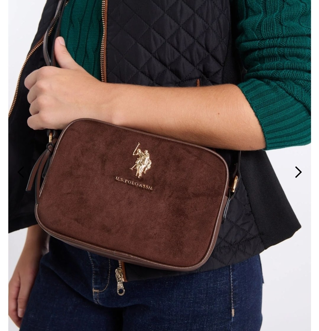SUEDE CROSSBODY BAG
