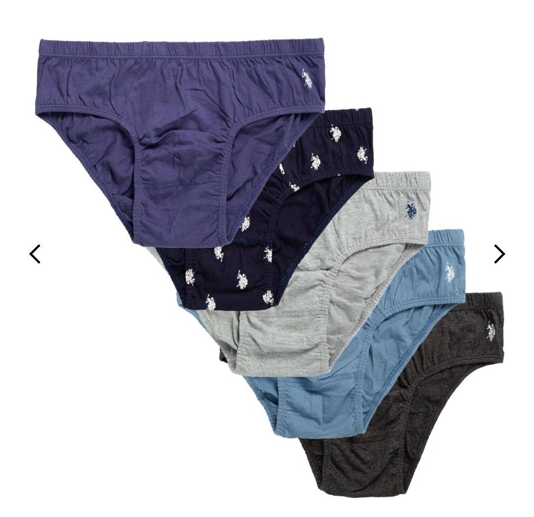 5 PACK LOWRISE BRIEFS