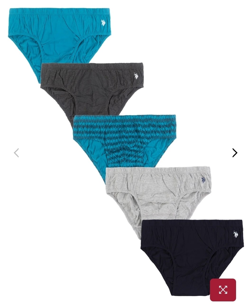 5 PACK LOWRISE BRIEF