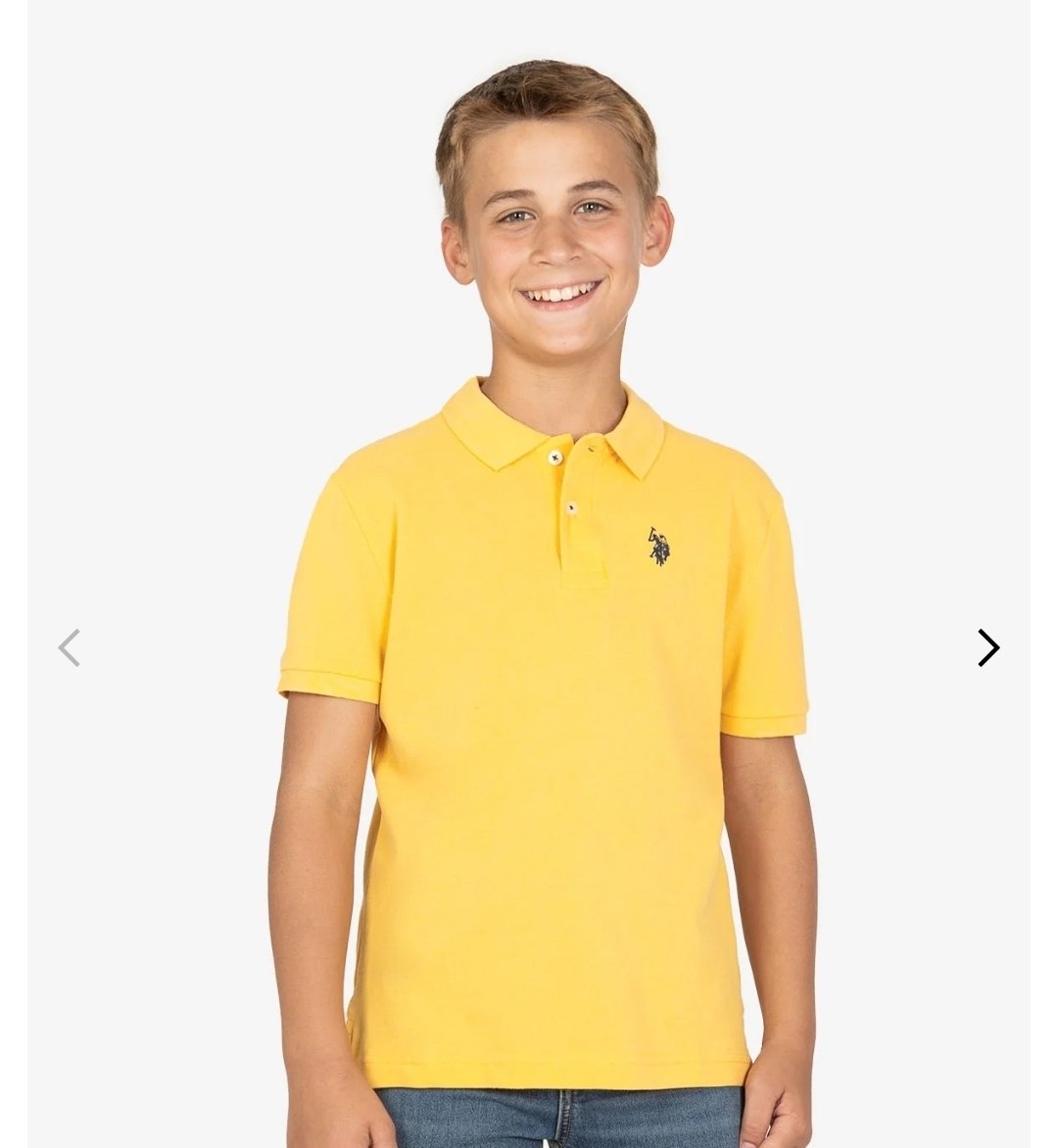 BOYS PIQUE POLO SHIRT