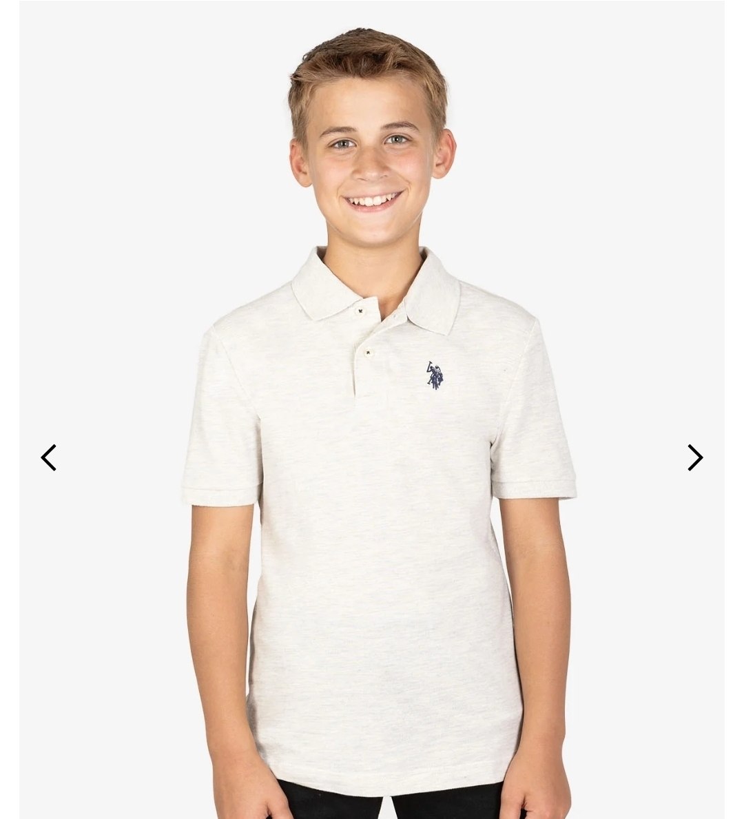 BOYS PIQUE POLO SHIRT