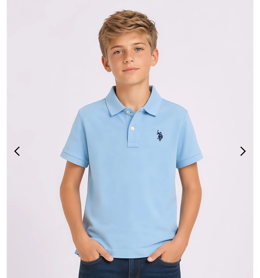 BOYS PIQUE POLO SHIRT