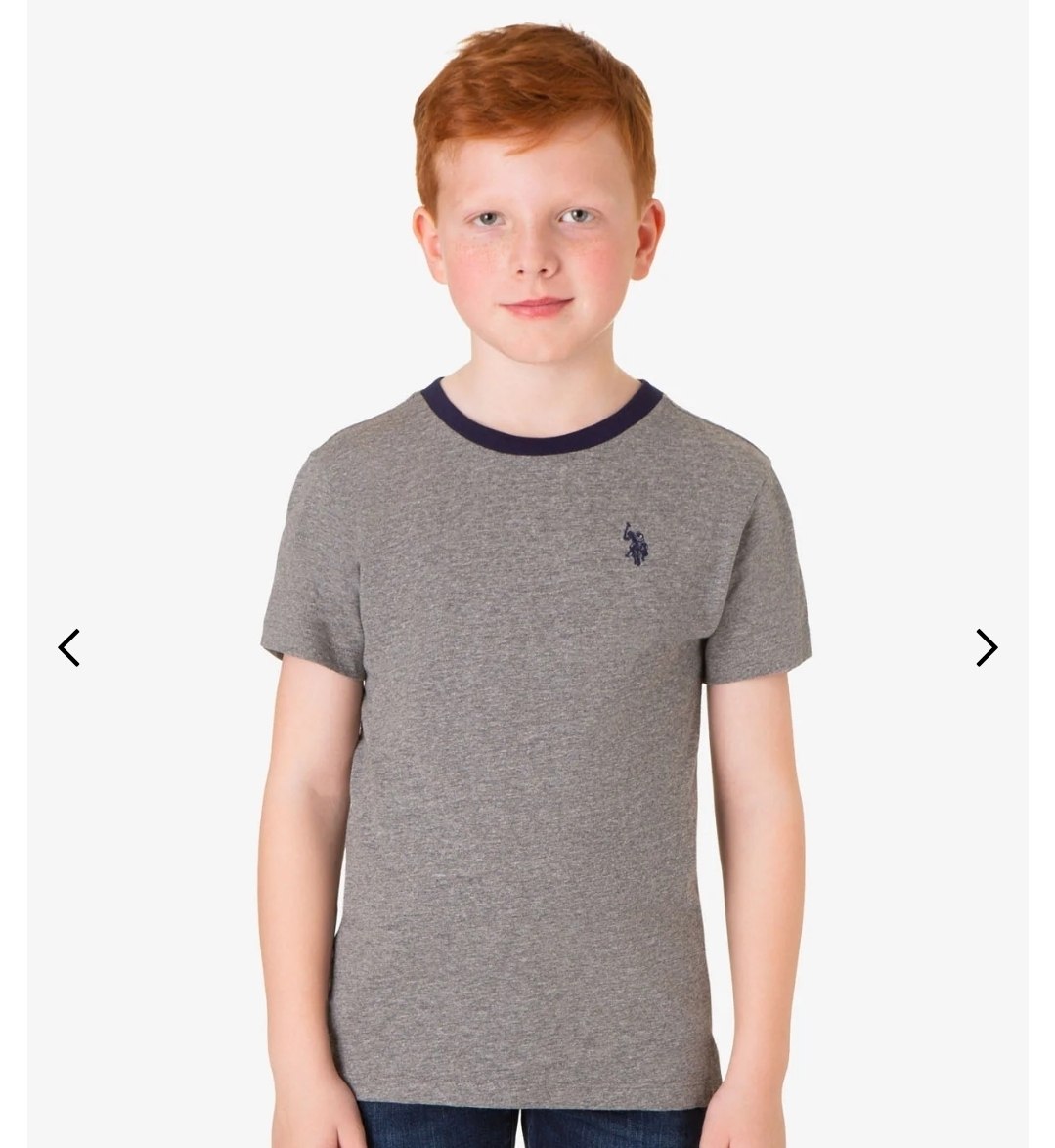 BOYS RINGER CREW NECK T-SHIRT