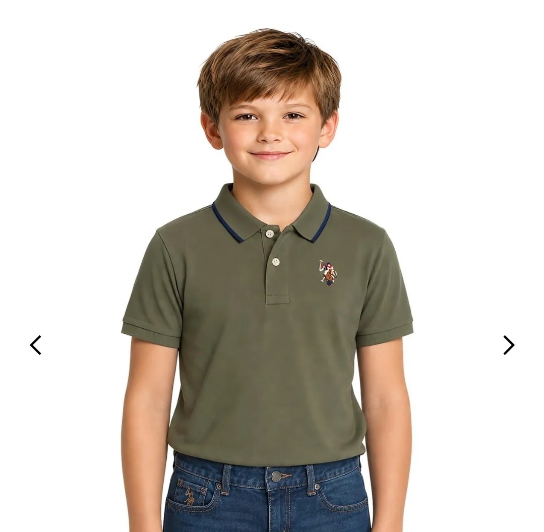 BOYS INTERLOCK POLO SHIRT